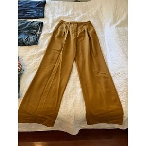 Rebecca Taylor High Waist Wool Trousers